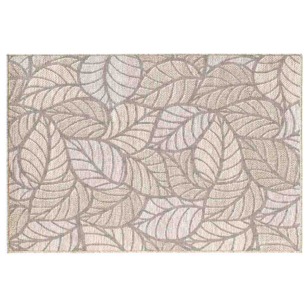 Tapis rectangle 120x170cm tisse plat vitalis 100% polypropylene