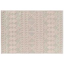 Tapis rectangle 120x170cm tisse plat relief valam 100% polypropylene
