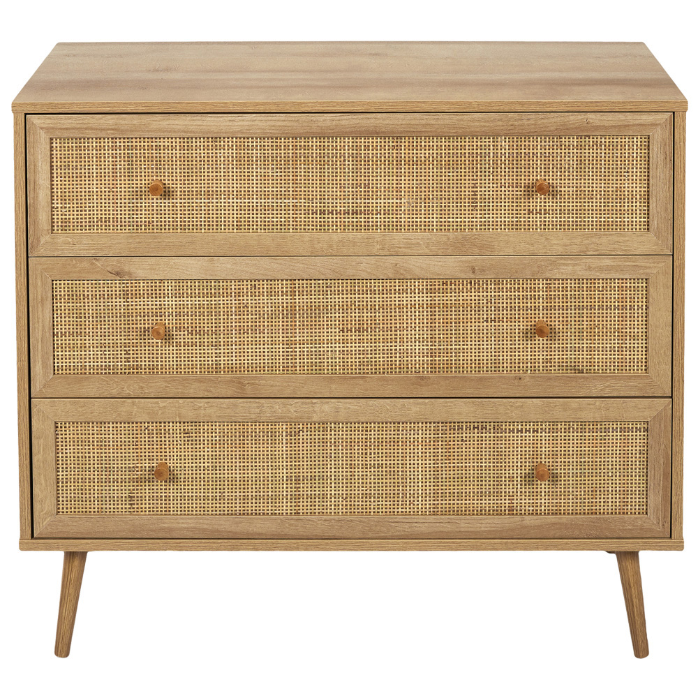 Commode 3 Tiroirs Bali H70xL90xP40cm