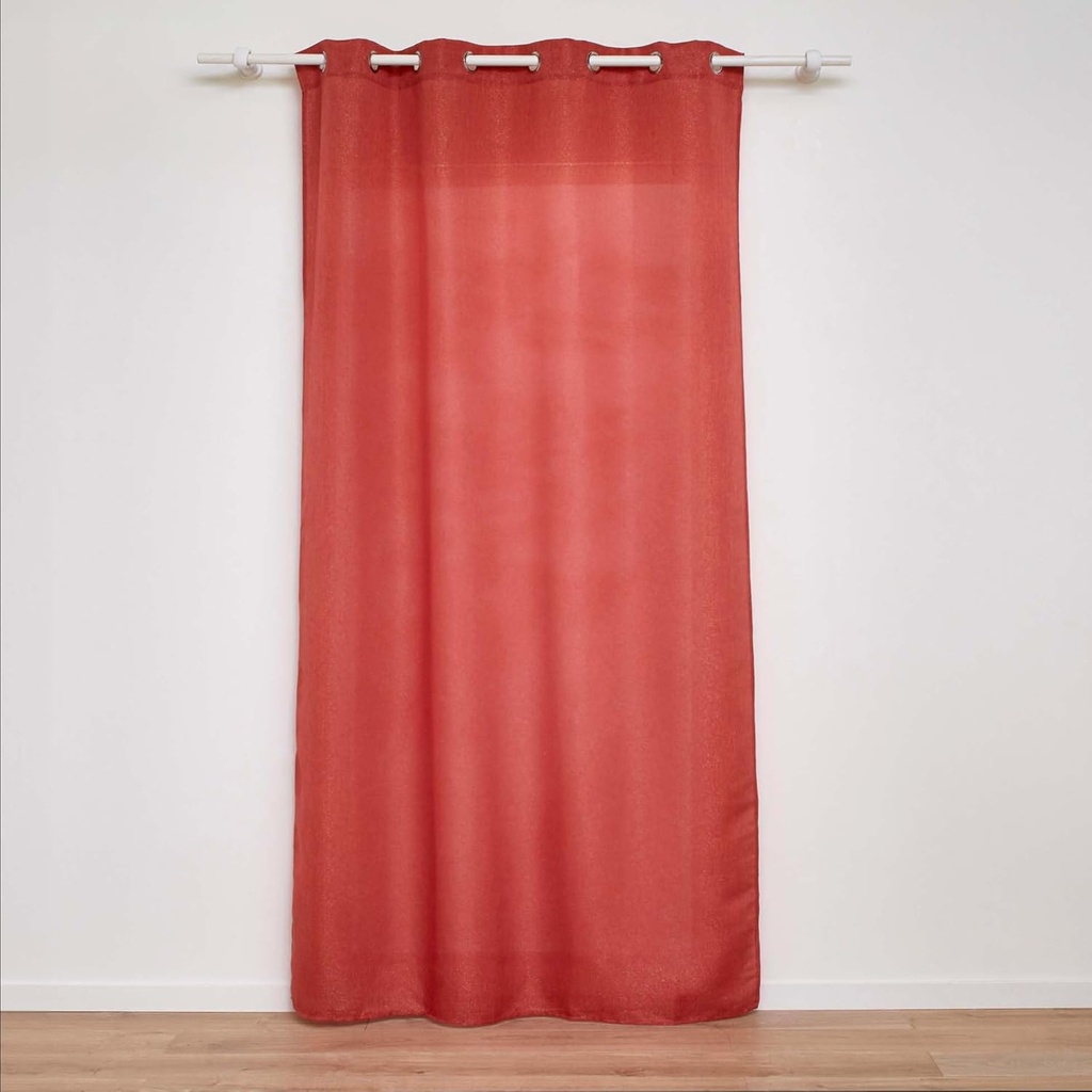 Rideau à oeillets 135x260cm velours uni novana lin 100% polyester (copie)