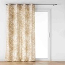 Rideau à oeillets 140x240cm 60% coton 40% polyester imprimé DUNE