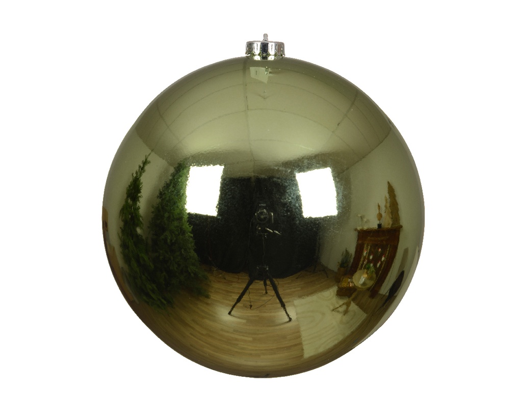 Boule de noel dia:14cm Thé Vert