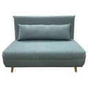 Canapé convertibre Blue H40xL120xP65cm / couchage H24xL120xP190 cm