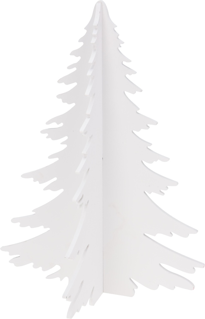 Sapin en bois Blanc 43cm