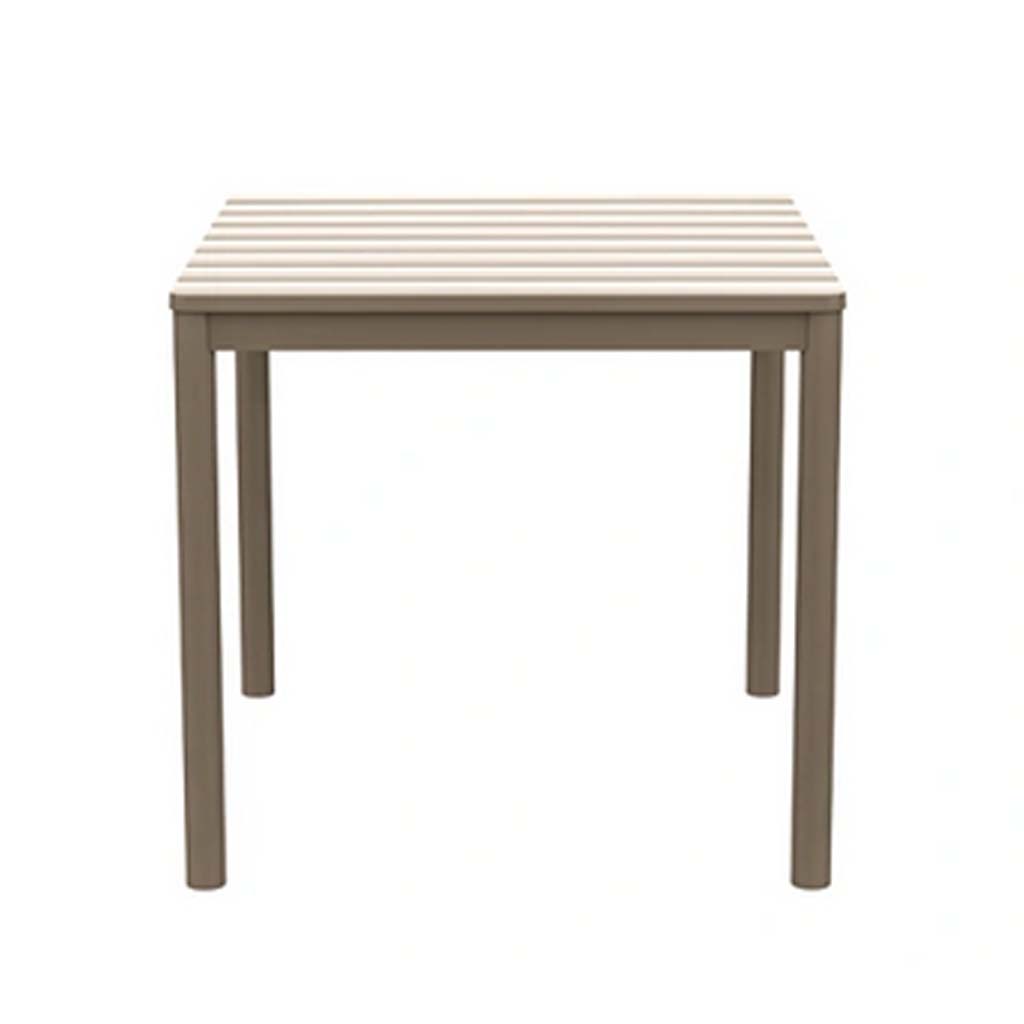Table a manger Taupe 75*80*80