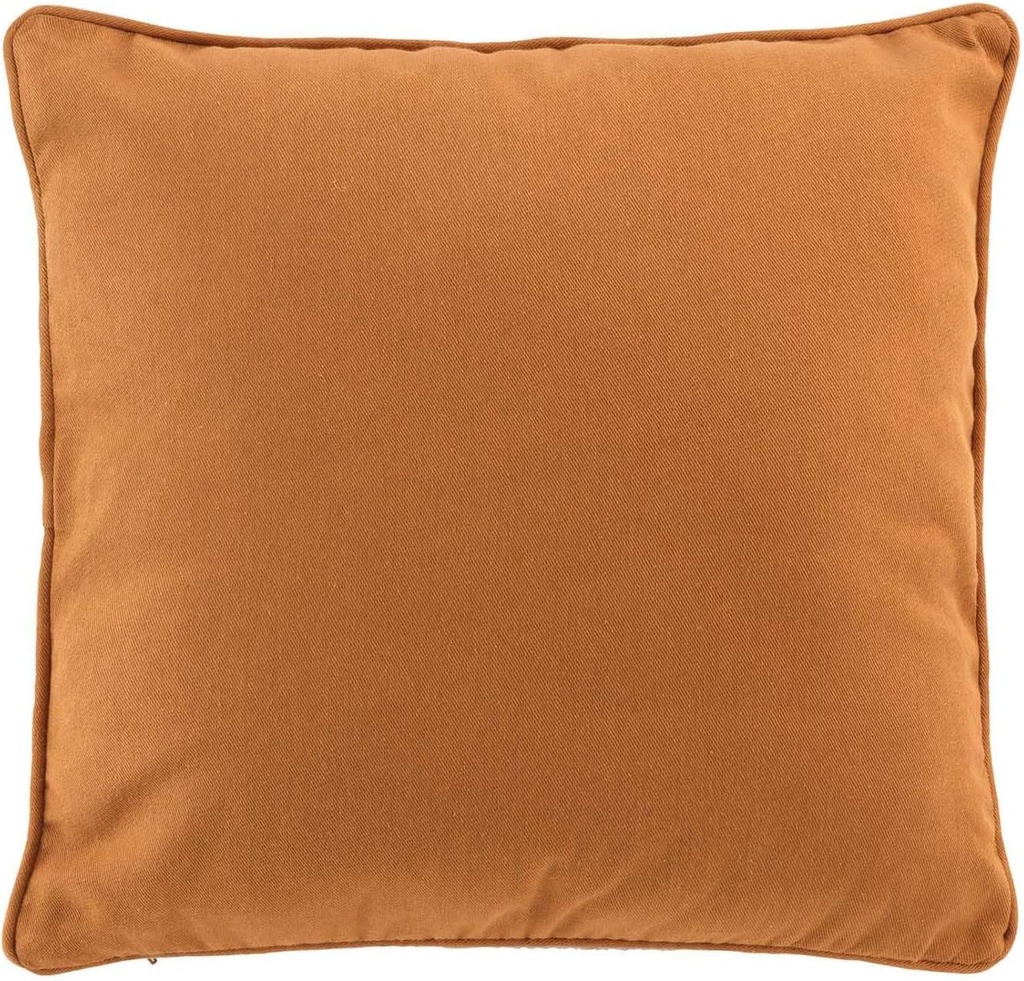 Housse de coussin + encart 40x40cm coton/polyester recycle gris Twily blanc (copie)