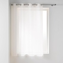 Panneau à oeillets 140x180cm voile tisse Carlin naturel