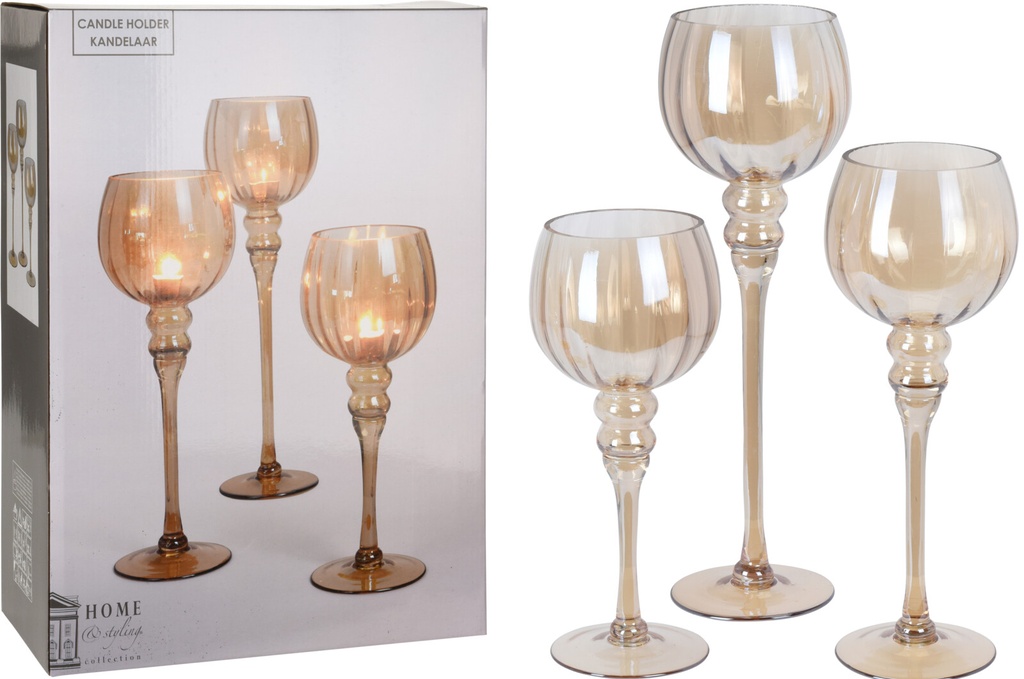 Bougeoir 3pcs