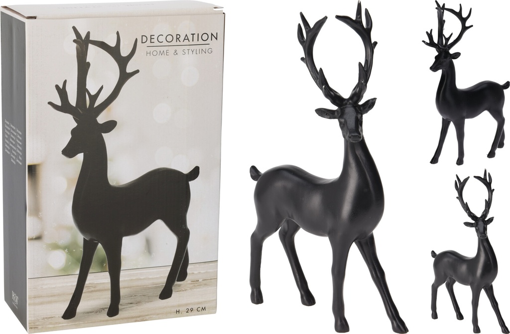 Figurine Renne debout 29cm