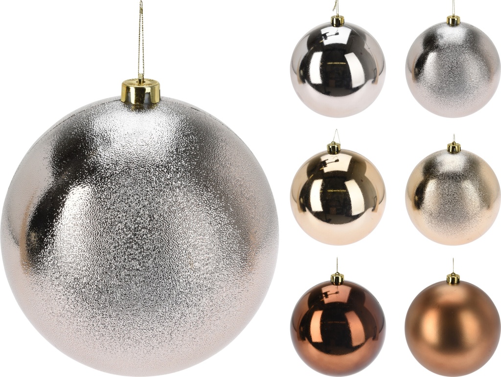 Boule de noel dia:18cm Rouge (copie)