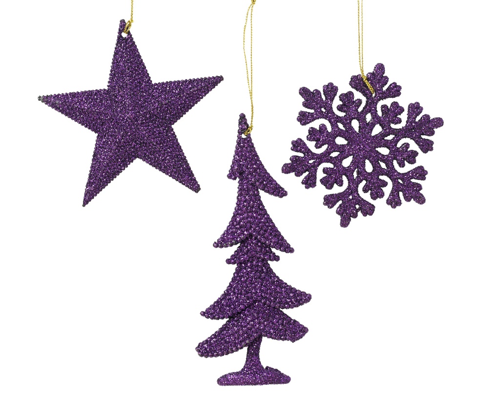 Suspension de noel 10,5*10,5*0,8 Figue