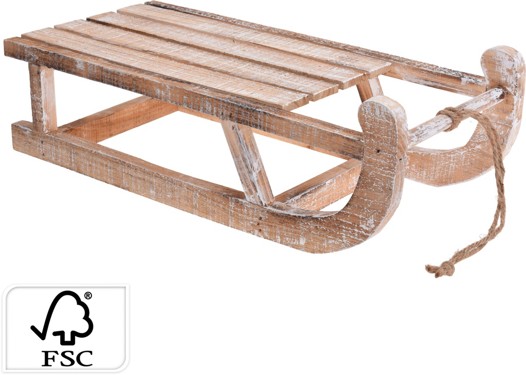 Luge Blanc 50cm