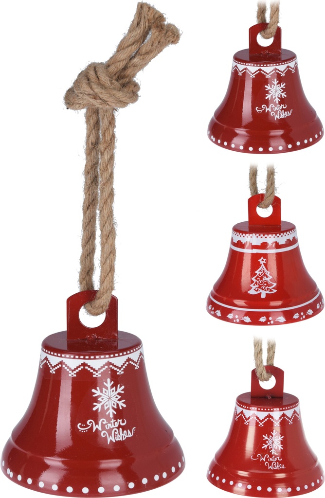 Cloche corde jute 13*12