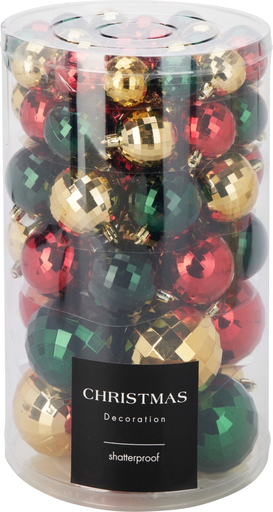 Boule de noel 64pcs 