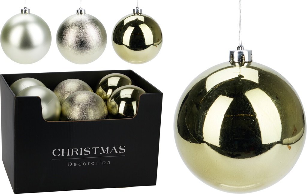 Boule de noel Dia:14cm Vert