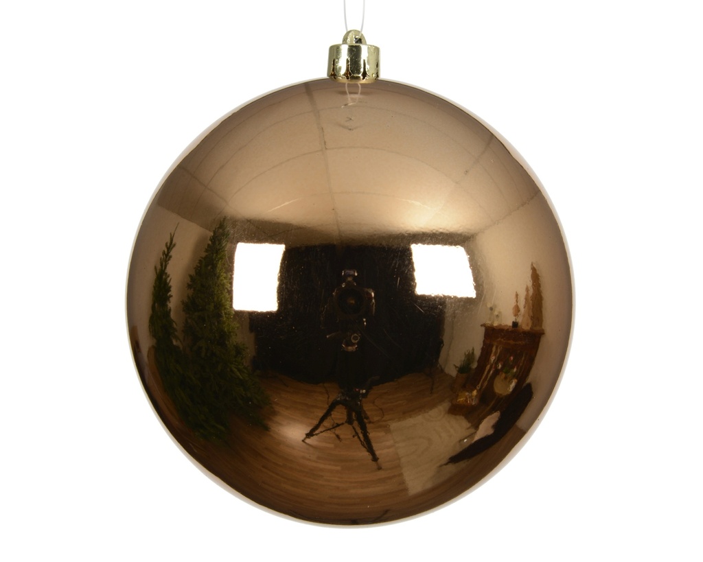 Boule de noel dia:14cm Brandy