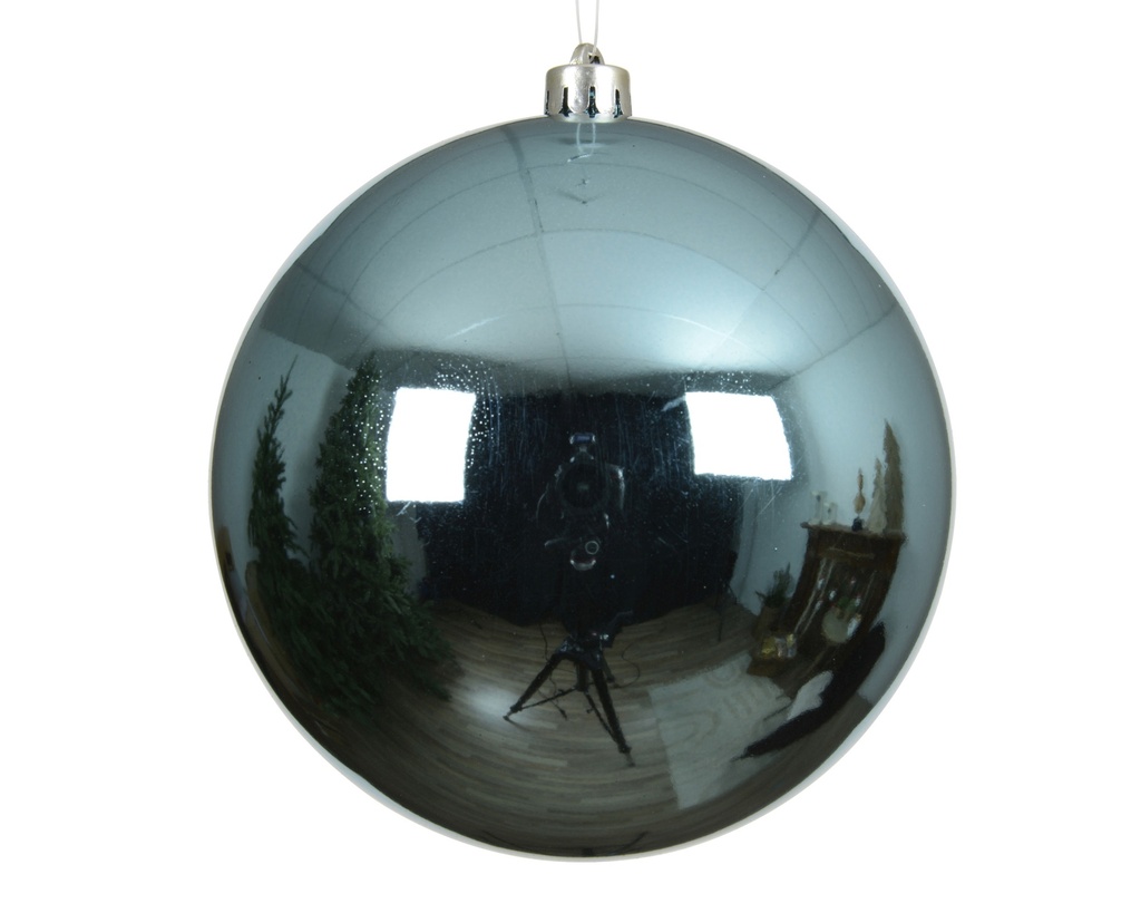 Boule de noel dia:20cm Folk Blue