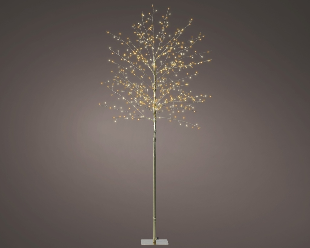 Arbre lumineux 150*60 Or/Blanc Chaud