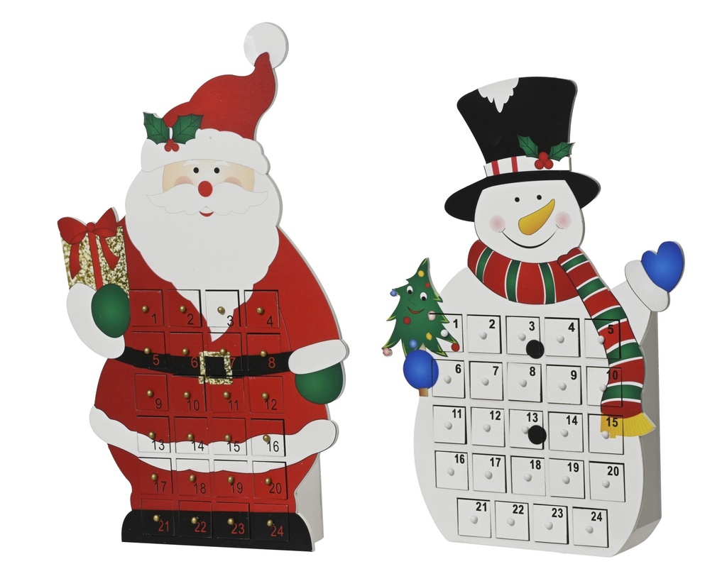 Calendrier de l'avent  39,5*28*6