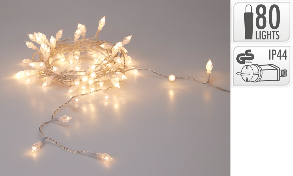 Guirlande lumineux 80led