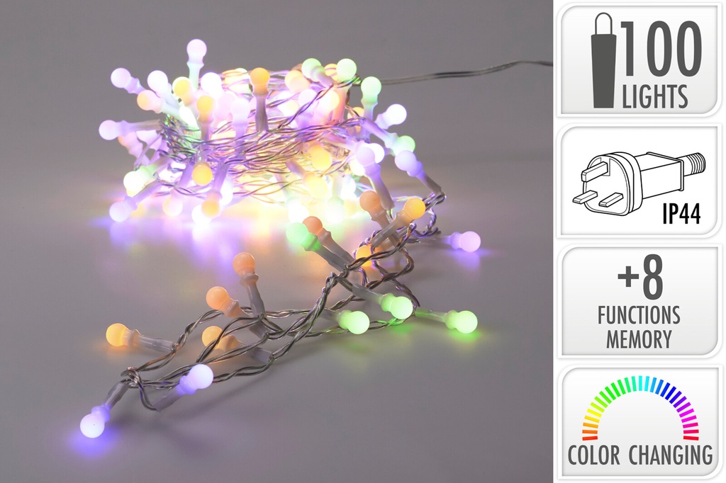 Guirlande lumineuse 100led 7,5m