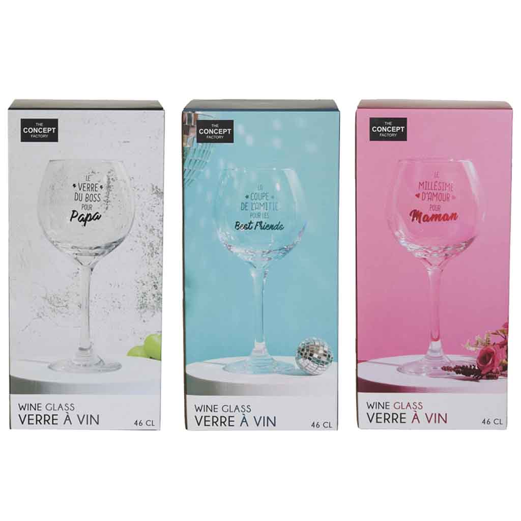 Verre a vin Famille emotion