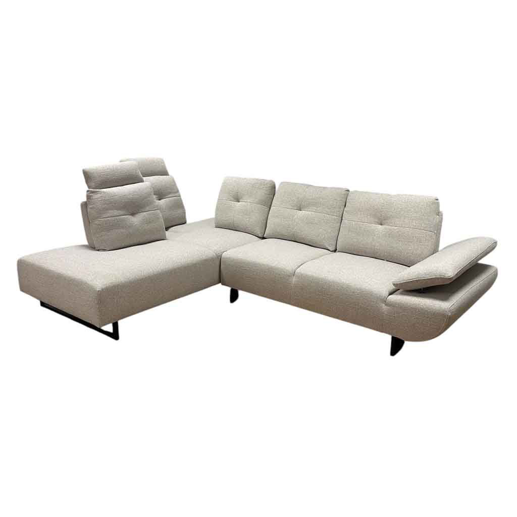 Sofa d'angle 89*320*179 Gauche Beige 