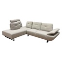 Sofa d'angle 89*320*179 Beige Gauche