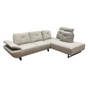 Sofa d'angle 89*320*179 Beige Gauche