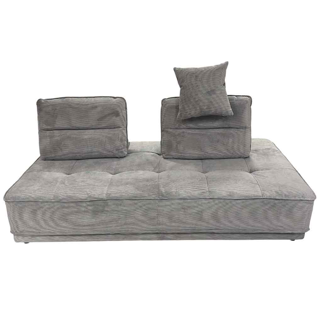 Sofa 3 places 85*210*105 Gris