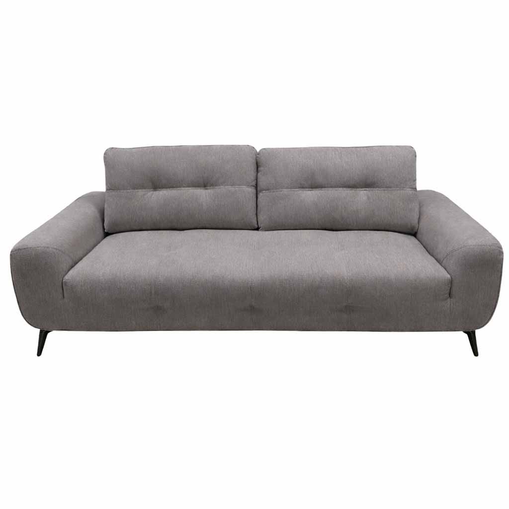 Sofa 3 places 89*221*107cm Sylver