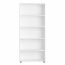 Etagère ESPRESSO 5 étages blanc H200xL69xP35cm 