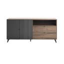 Buffet INFINITO 2 portes 2 tiroirs H85xL180xP43cm