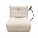 Recliner WINNIE avec support téléphone H90xL85xP89cm Sand