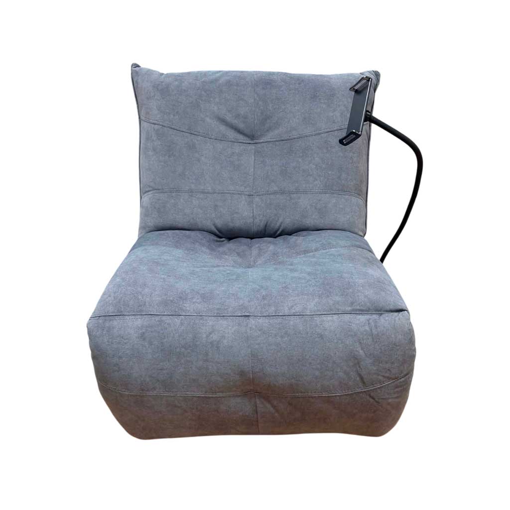 Recliner WINNIE avec support téléphone H90xL85xP89cm Misty Grey