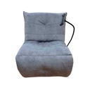 Recliner WINNIE avec support téléphone H90xL85xP89cm Misty Grey