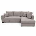 Sofa d'angle COCO L268Xl178XP90 méridienne droite 