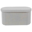 Coffre blanc pliable gris pills M2