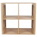 Rangement modulable 4 cases Klaus M1 L70xP32xH66cm