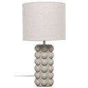 Lampe céramique taupe M6