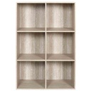 Rangement modulable 6 cases Pietra M1 L67xH98xP32cm