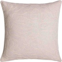 Coussin déhoussable compresse 45x45cm polycoton uni + fantaisie Cirana