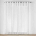 Panneau à oeillets 400x240cm voile tisse Carlin naturel  
