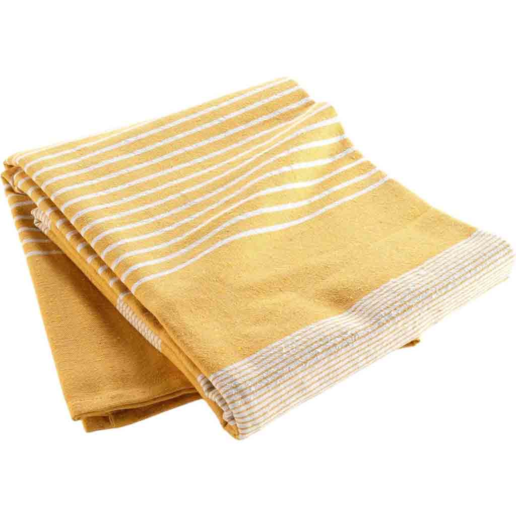 Couvre lit 2P 240x260cm coton/polyester tisse Adele curry