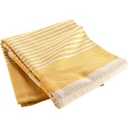 Couvre lit 2P 240x260cm coton/polyester tisse Adele curry
