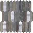 Credence adhésive 4 pièces 25x25cm mural Geos