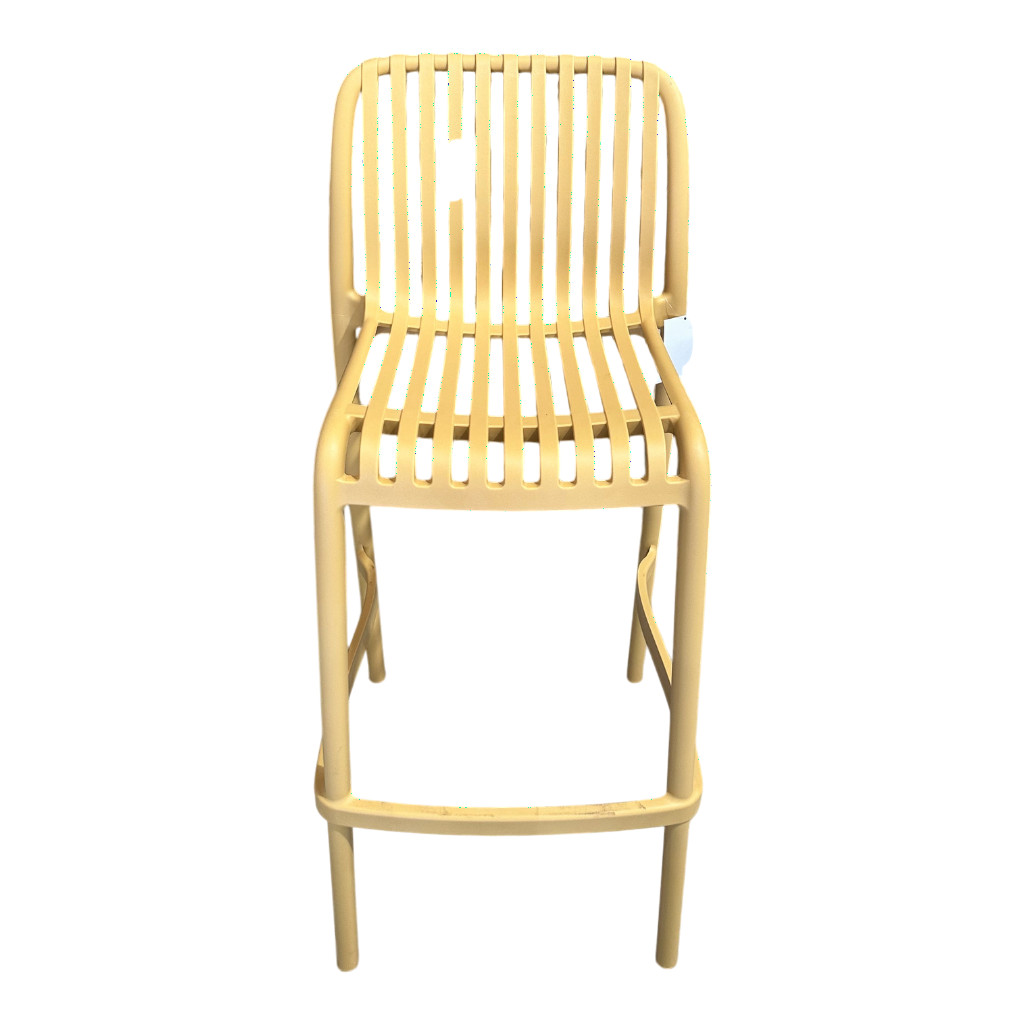 Chaise de comptoir 95*51*52 Jaune