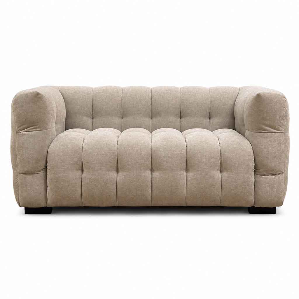 Sofa CASA 2 places H67xL155xP85cm Sand