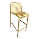 Chaise de comptoir 105*52,5*54 Jaune