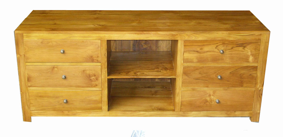 Meuble TV 6 tiroirs 60*150*50